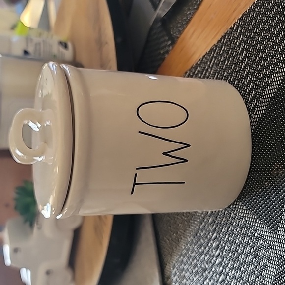 Rae Dunn Other - Rae Dunn "two" canister